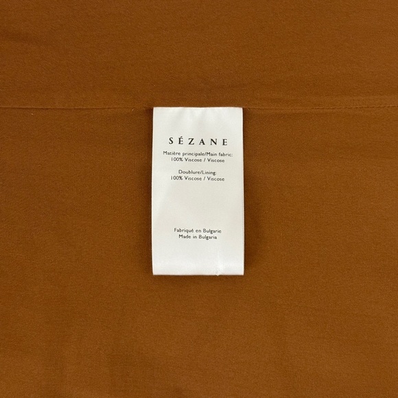 NWT Sezane Midi Floral Long-Sleeve Abele Dress - Picture 6 of 6